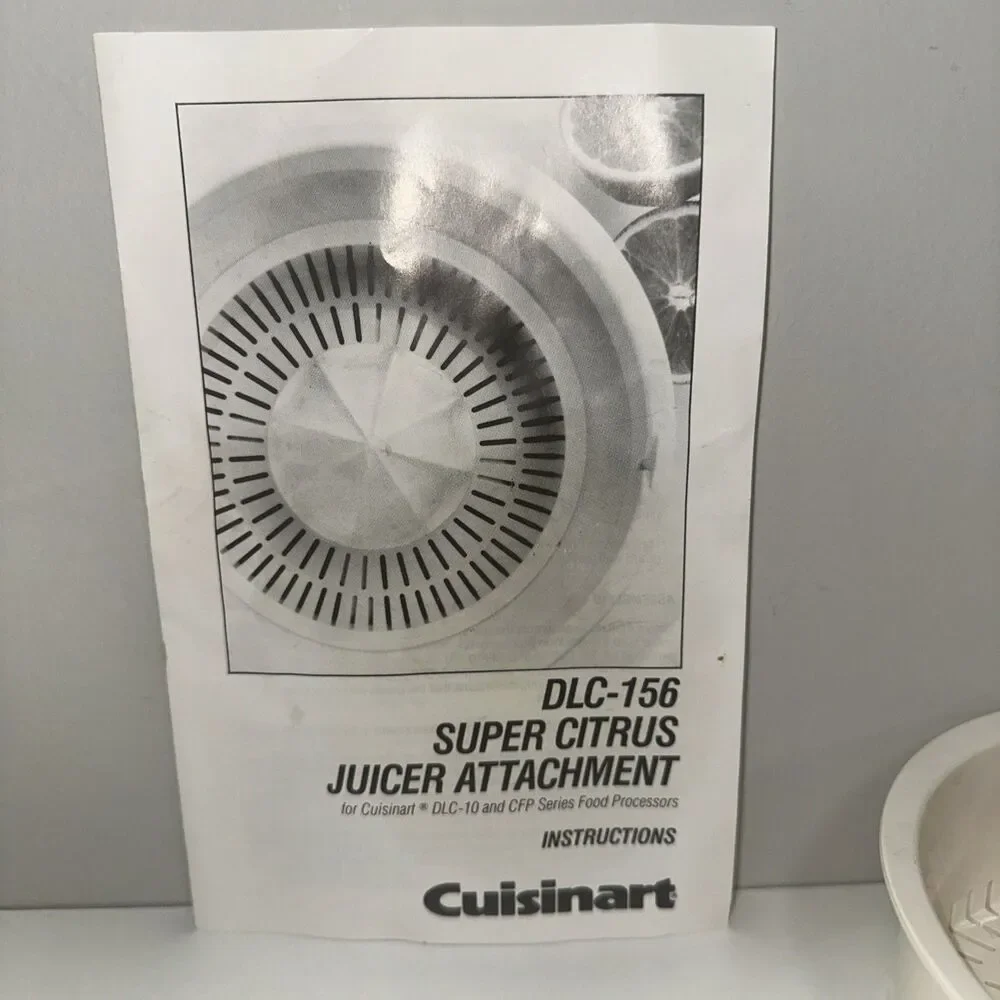 CUISINART DLC-156 Super Citrus Juicer Attachment for DLC 10 CFP food processors